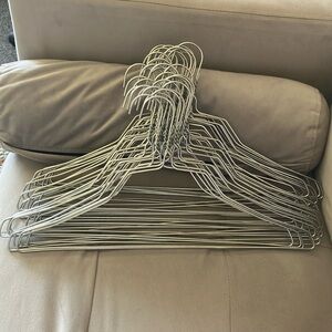 Set of 35 Metal Hangers